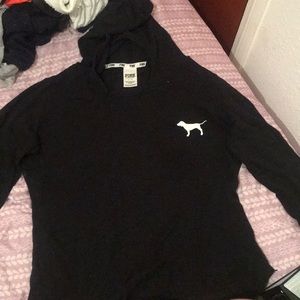 PINK breathable thin hoodie
